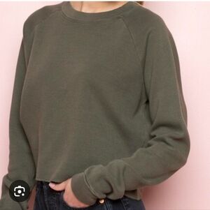 John Galt Sage Green Crewneck Sweashirt